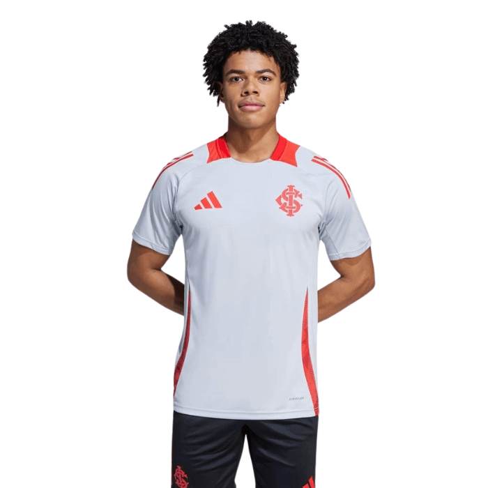 Camisa Internacional Treino 2025/26 Masculina Adidas - Cinza