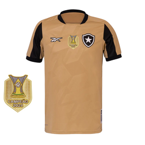 Camisa Botafogo Goleiro 2024/25 Masculina - Dourada