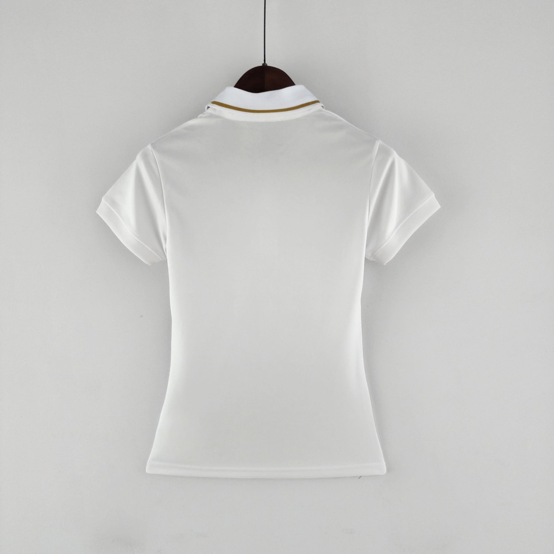 Camisa Feminina Seleção Brasil 2022/23 Branca e Dourada