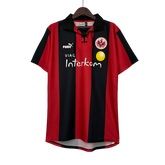 Camisa Retrô Eintratch Frankfurt Puma 1999/00 Vermelho e Preto