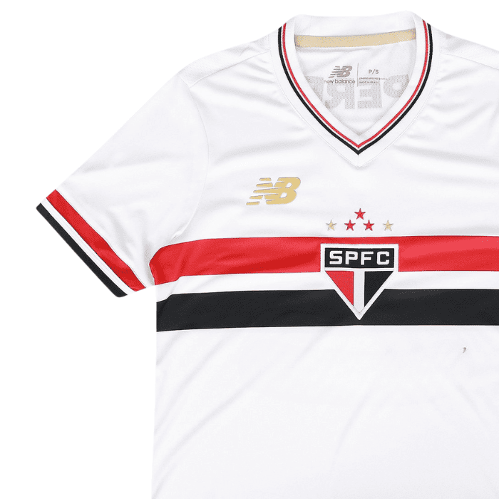 Camisa São Paulo I Feminina 2025/26 - Branca