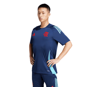 Camisa Flamengo Treino 2025/26 Adidas Masculina - Azul Marinho