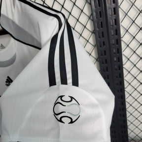 Camisa Real Madrid Home 06/07 Retrô - Branca