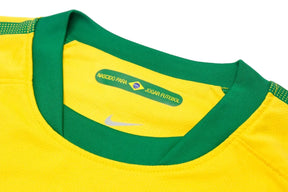 Camisa Brasil Home 2010 Retrô - Amarela