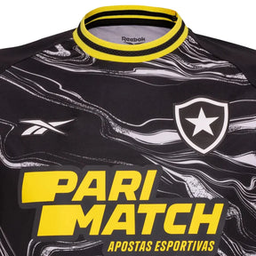 Camisa Botafogo IIII 2024/25 Masculina - Branco e Preto