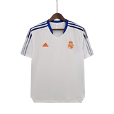 Camisa Real Madrid Treino 2021/22 Adidas Retrô - Branca