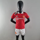 Conjunto Infantil Manchester United 2022/23 - Home