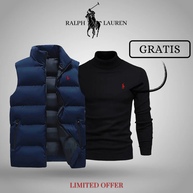 Rаlрh Lаurеn® Weste + Kostenloser Pullover (RÄUMUNGSVERKAUF)