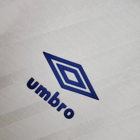 Camisa Glasgow Rangers Retrô 1987/1988 Branca e Vermelha - Umbro