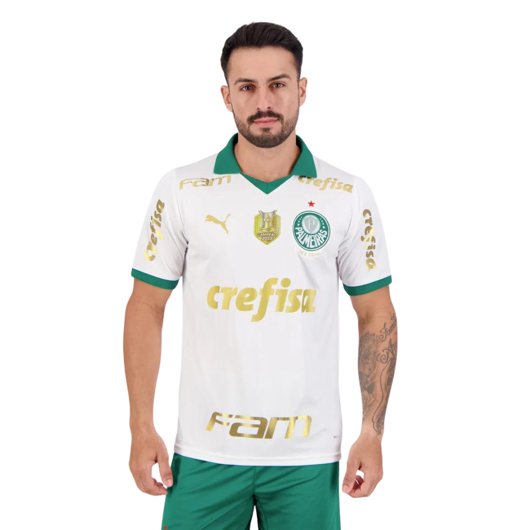 Camisa Palmeiras II Todos Patrocinadores 24/25 Masculina - Branca