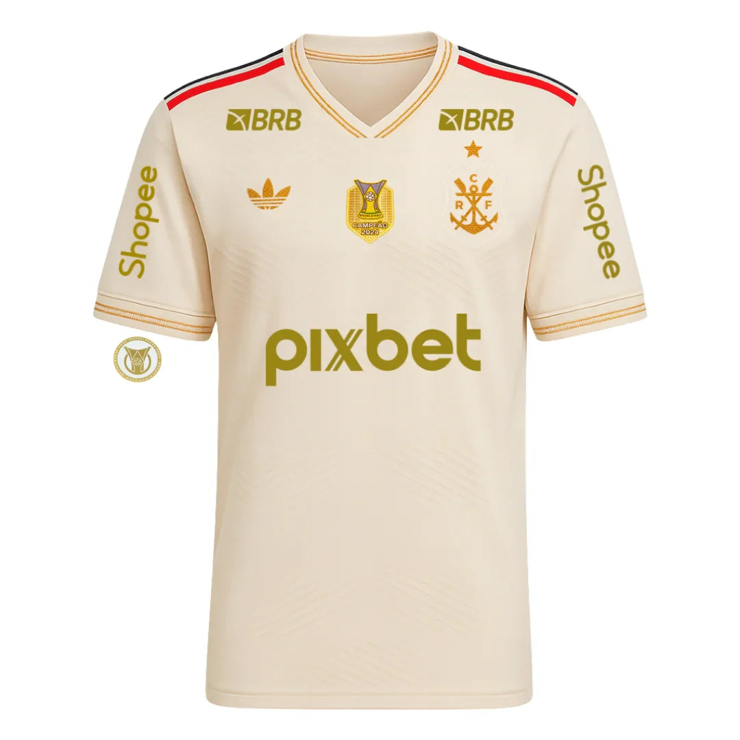 LANÇAMENTO Camisa Flamengo III 2025/26 Masculina Adidas