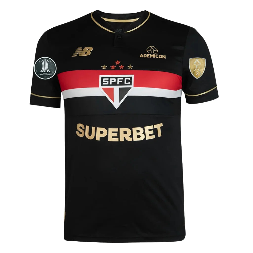 Camisa São Paulo Comemorativa III - 25/26 - Preta