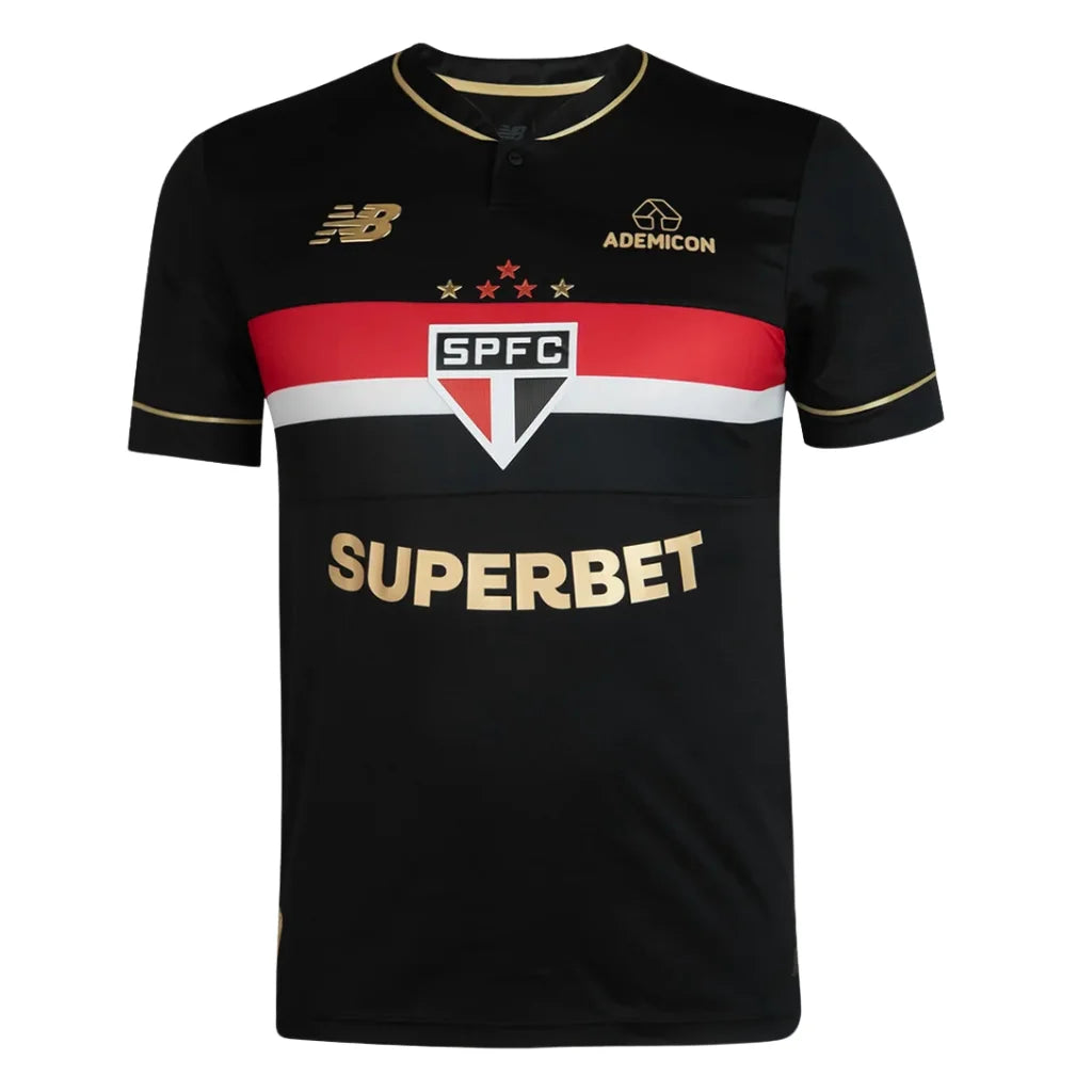 Camisa São Paulo Comemorativa III - 25/26 - Preta