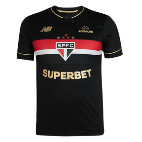 Camisa São Paulo Comemorativa III - 25/26 - Preta