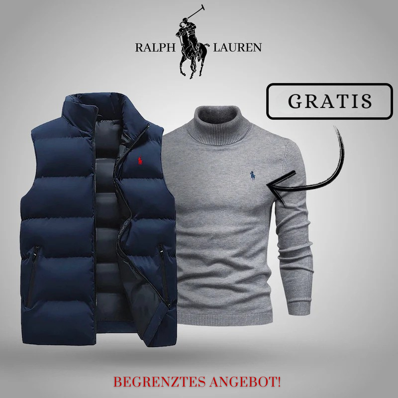 Rаlрh Lаurеn® Weste + Kostenloser Pullover (RÄUMUNGSVERKAUF)