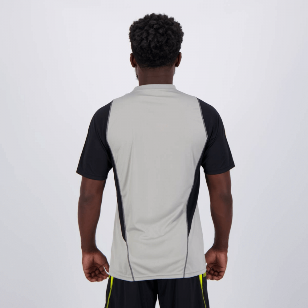 CAMISA FLAMENGO TREINO COMISSÃO 2024/25 CINZA