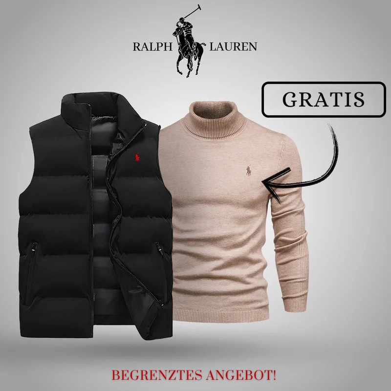 Rаlрh Lаurеn® Weste + Kostenloser Pullover (RÄUMUNGSVERKAUF)