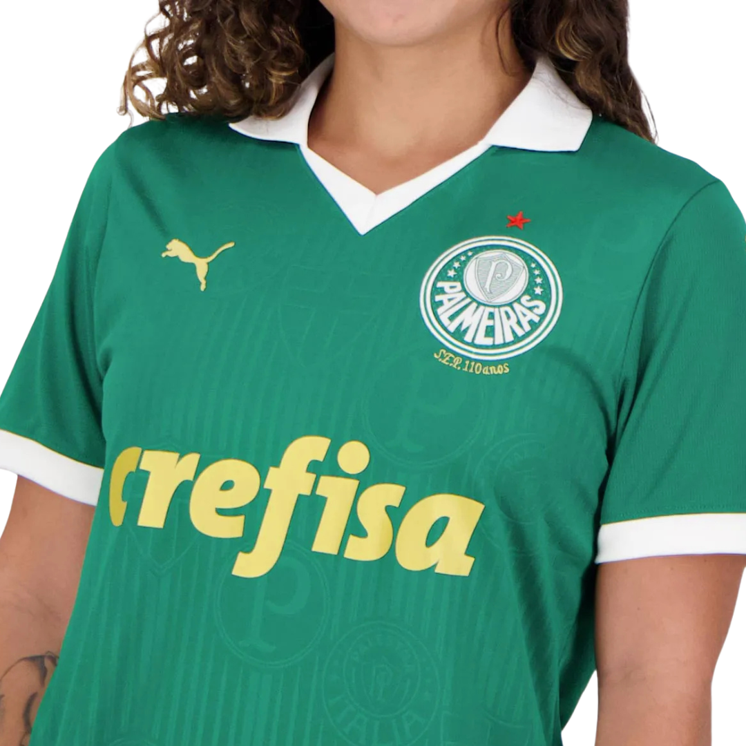 Camisa Feminina Palmeiras I 24/25 - Verde