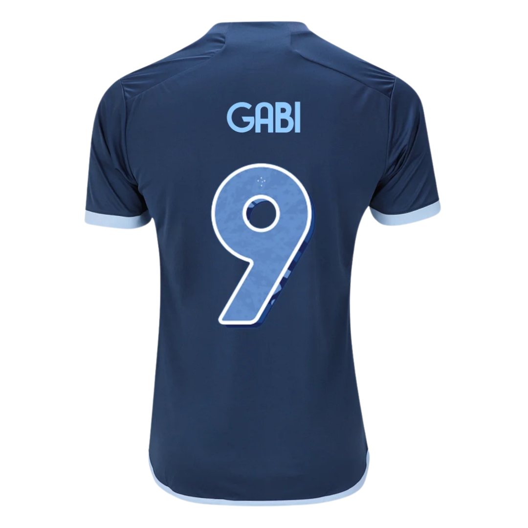 Camisa Cruzeiro III Gabi #9 2024/25 Masculina - Azul