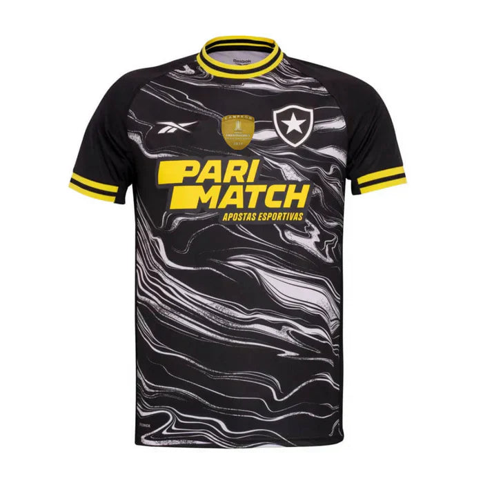 Camisa Botafogo IIII 2024/25 Masculina - Branco e Preto