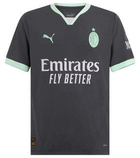 CAMISA MILAN THIRD III 2024/25 TORCEDOR PRETA