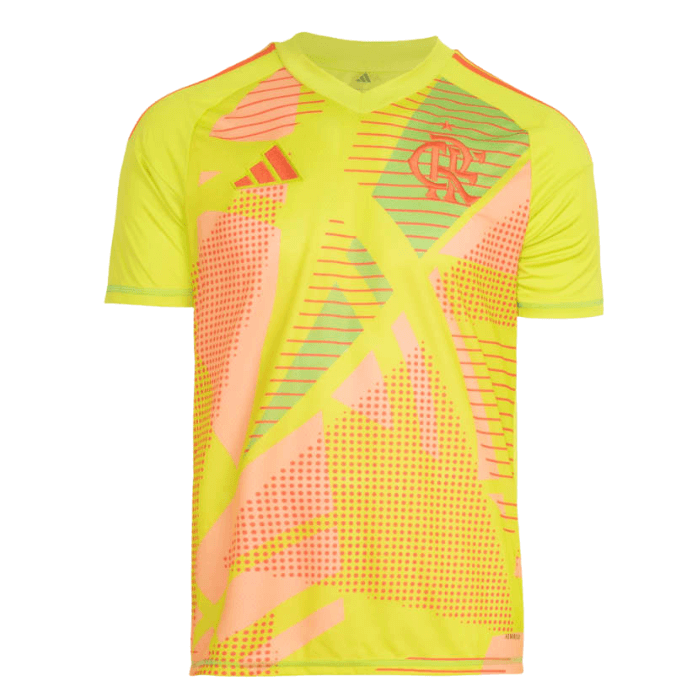 Camisa Flamengo Goleiro 2025/26 Adidas Masculina - Amarelo
