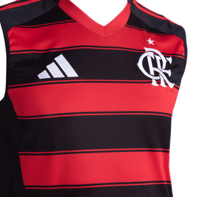 Camisa Flamengo I Regata 2025/26 Masculina Adidas - Vermelho e Preto