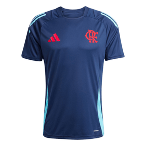 Camisa Flamengo Treino 2025/26 Adidas Masculina - Azul Marinho