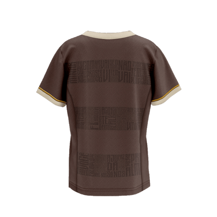 Camisa Flamengo Identidade Novembro Negro 2024/25 - Marrom