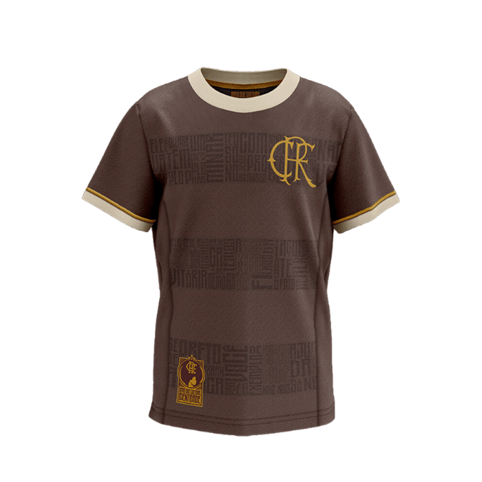 Camisa Flamengo Identidade Novembro Negro 2024/25 - Marrom