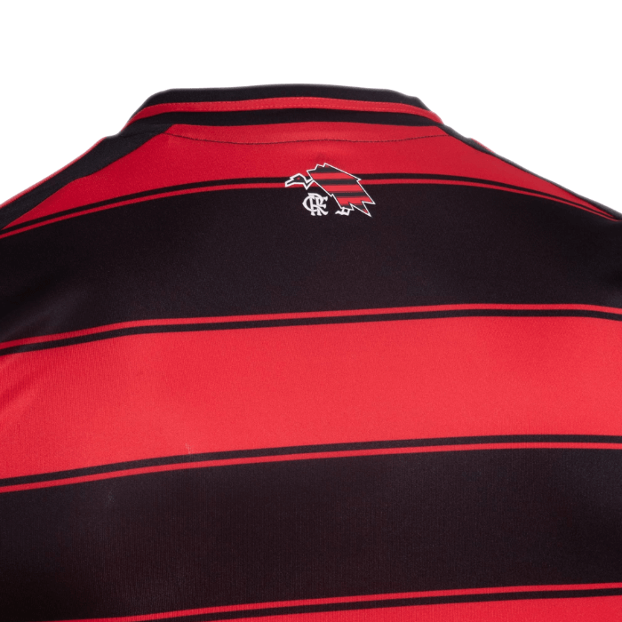 Camisa Flamengo Manga Longa 2025/26 Adidas Masculina - Vermelho e Preto