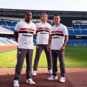 Camisa São Paulo I 2025/26 New Balance Masculina - Branca