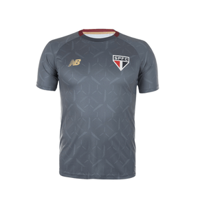 Camisa São Paulo Treino 2025/26 Masculina New Balance - Cinza