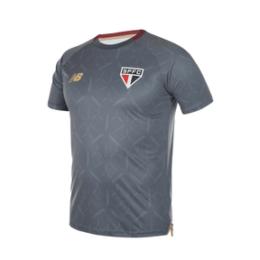 Camisa São Paulo Treino 2025/26 Masculina New Balance - Cinza