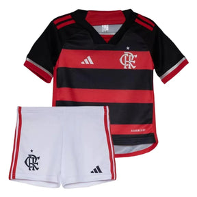 Conjunto Infantil Flamengo I 24/25 - Vermelho e Preto