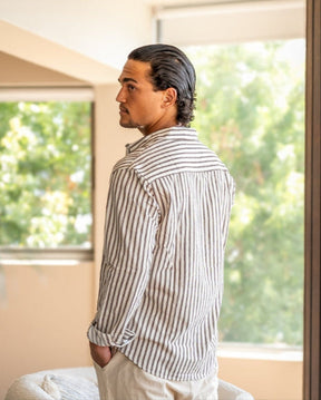 Herren gestreiftes Hemd