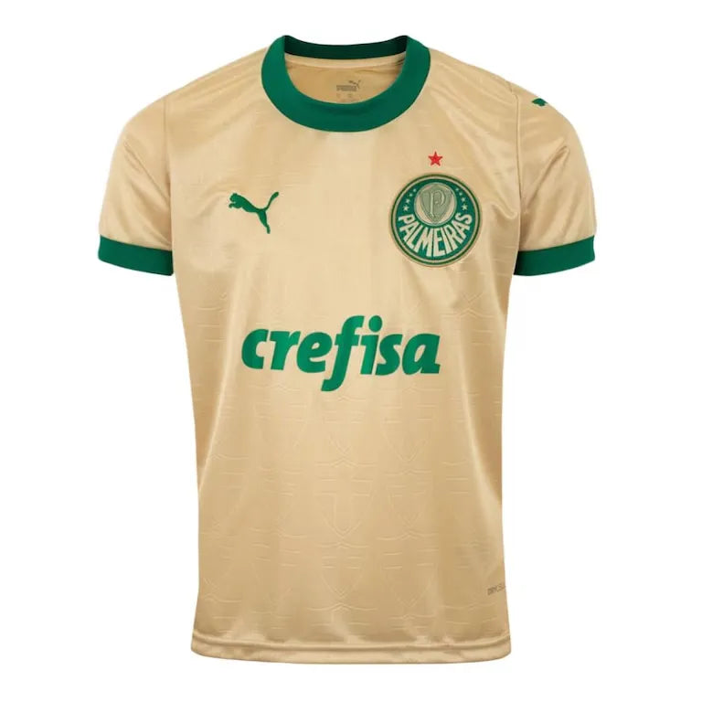 Camisa Palmeiras Feminina Third 24/25 - Dourada