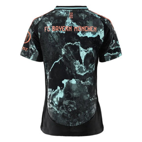 Camisa Bayern de Munique Feminina Away 24/25 - Preta