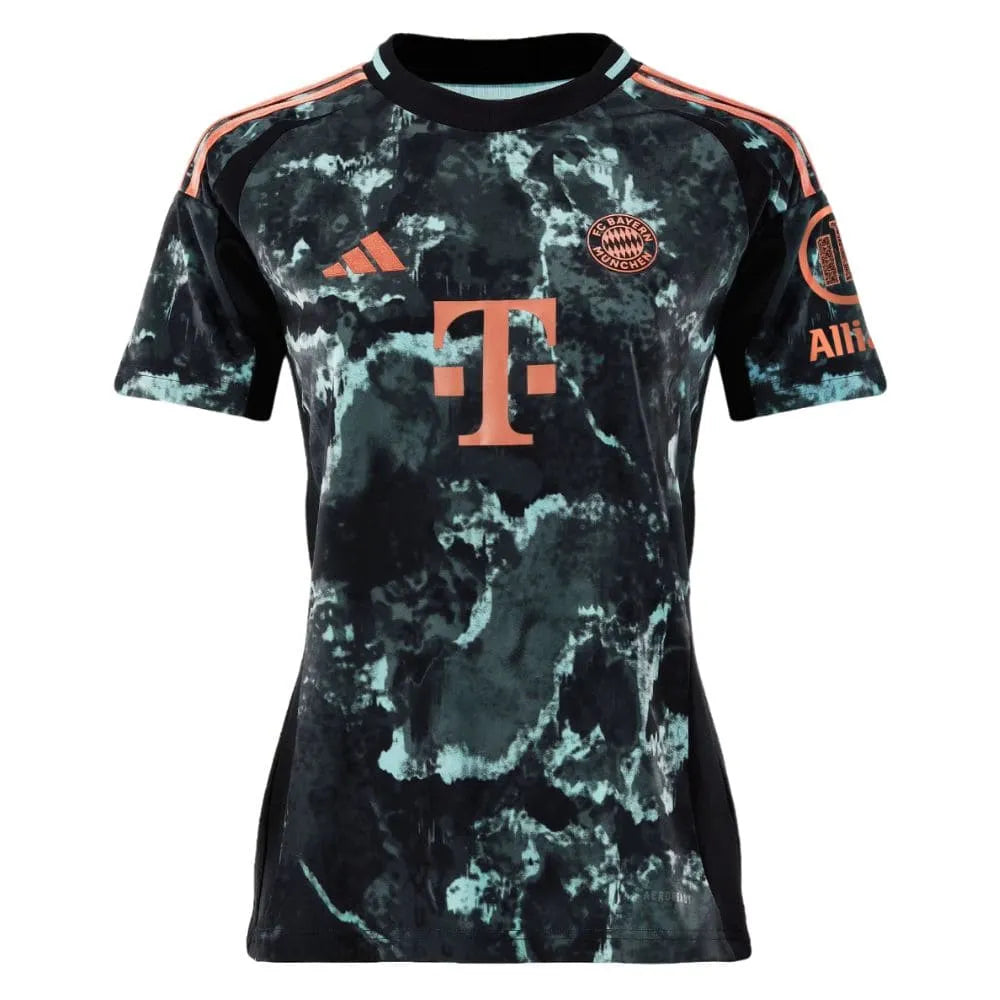 Camisa Bayern de Munique Feminina Away 24/25 - Preta