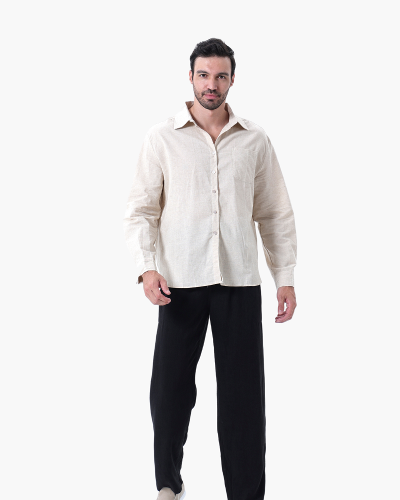 Leinen Combo (Langarmshirt)