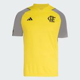 CAMISA FLAMENGO TREINO ATLETA 2024/25 AMARELA