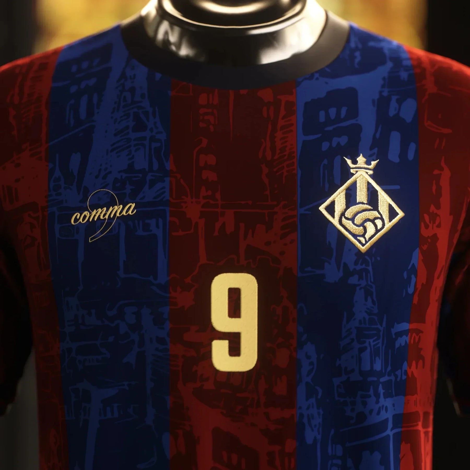 Camisa Barcelona Edição "El Pistolero 9"