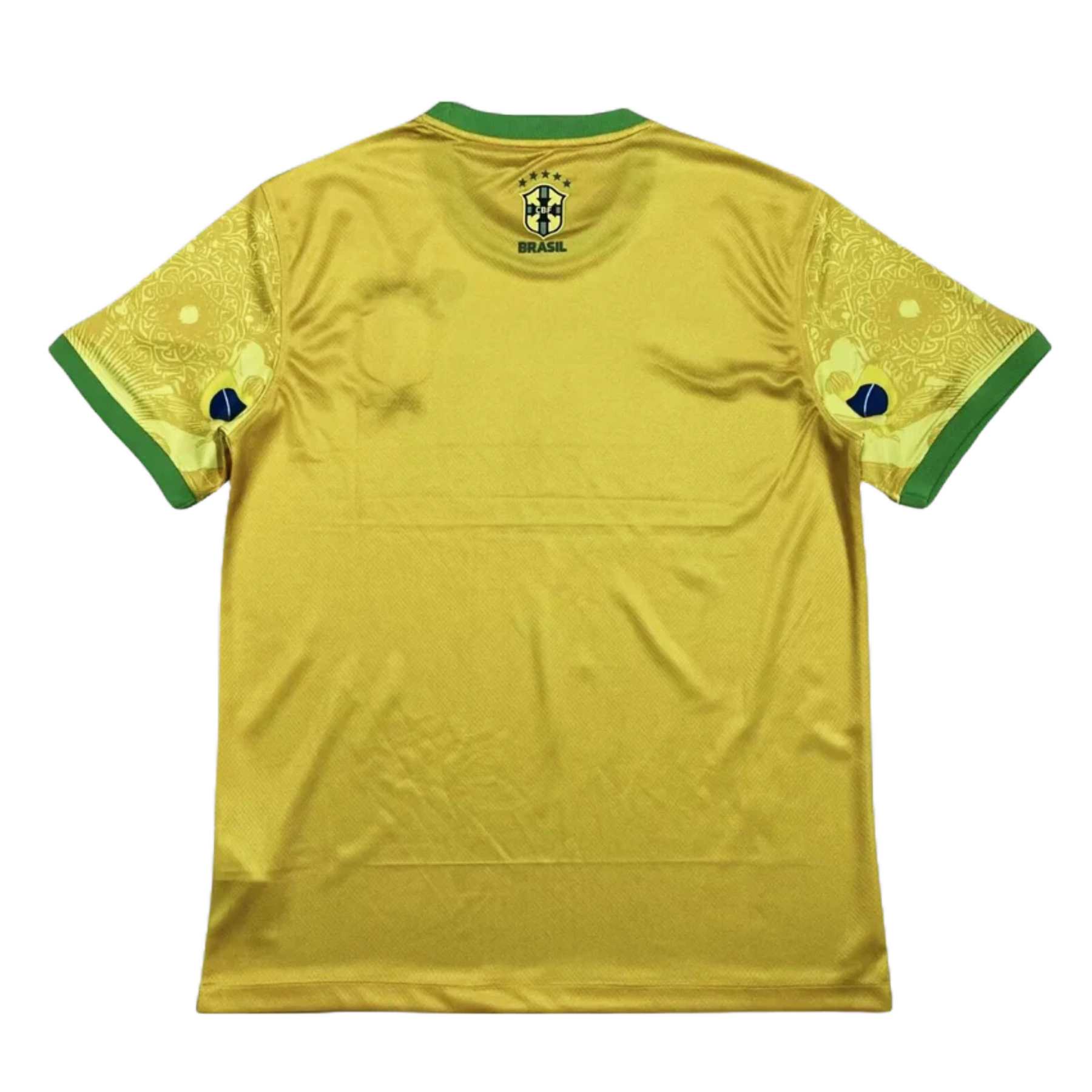 Camisa do Brasil Amarela Cristo Redentor 2024 Unissex