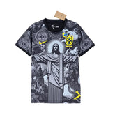 Camisa do Brasil Preta Cristo Redentor 2024 Unissex