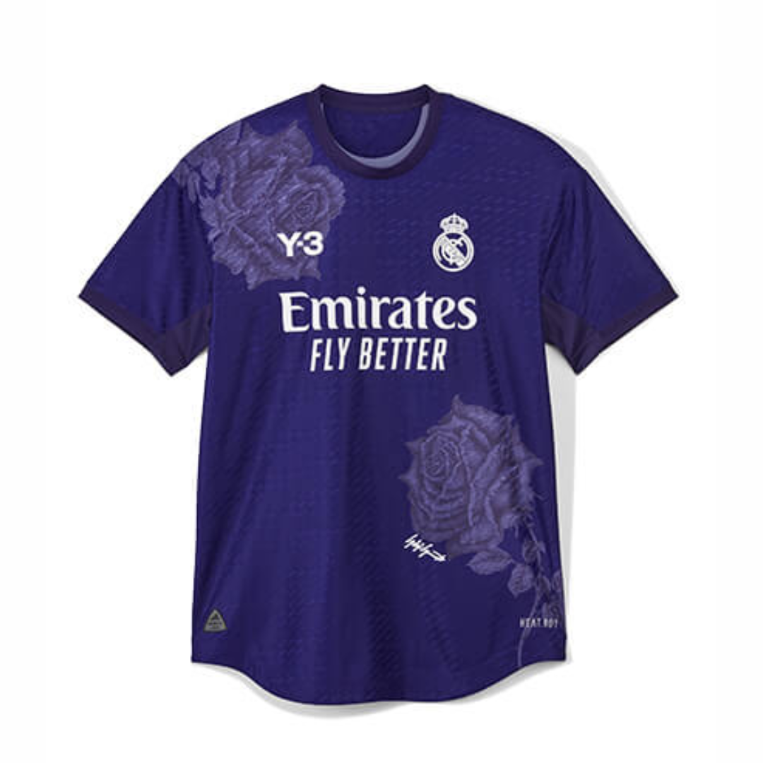 Camisa Real Madrid Y-3 Roxa 2024/25 Edição Especial