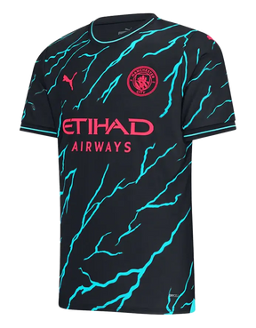 Camisa Manchester City Third 23/24 - Azul