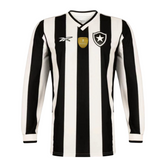 Camisa Botafogo Manga Longa I 2024/25 Masculina - Branco e Preto