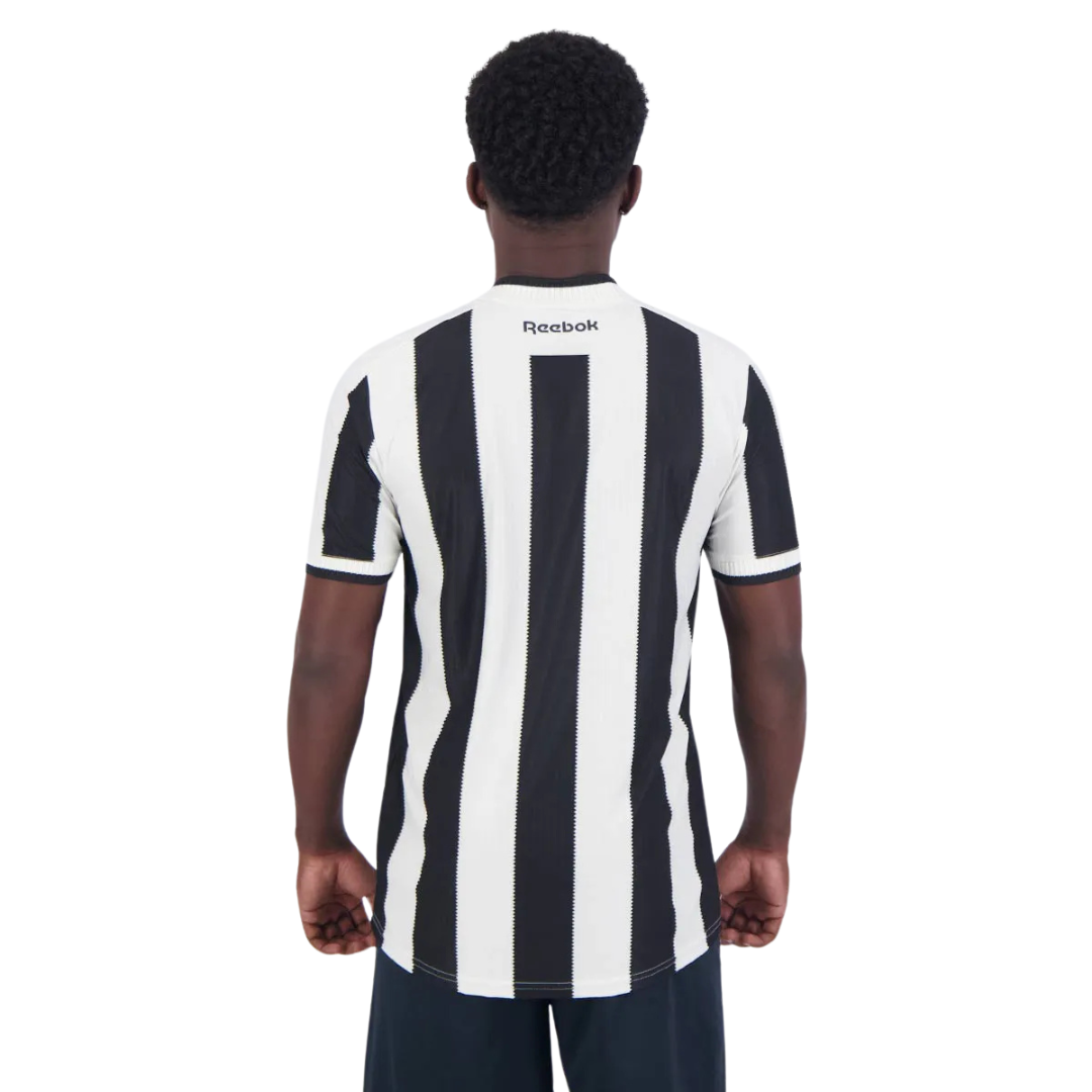 Camisa Botafogo I 2024/25 Masculina - Branco e Preto