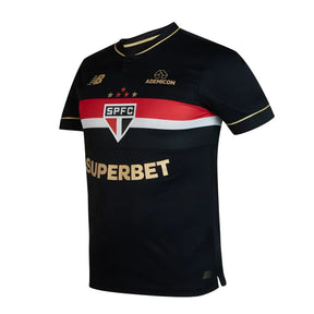 Camisa São Paulo Comemorativa III - 25/26 - Preta
