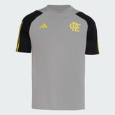 CAMISA FLAMENGO TREINO COMISSÃO 2024/25 CINZA